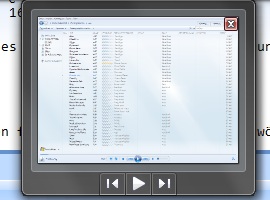 Windows 7 Miniaturvorschau